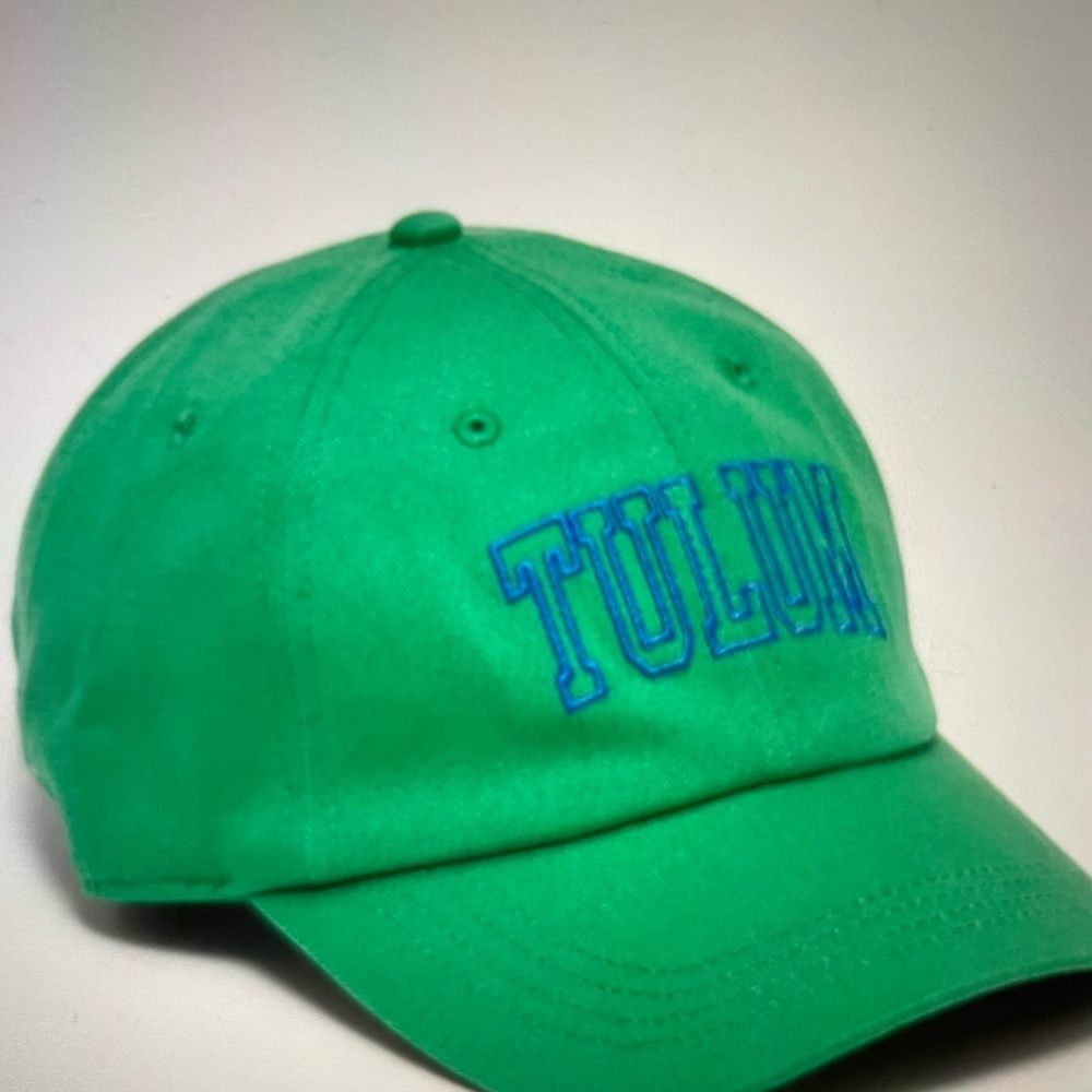 ❤️ OLD NAVY LOGO KELLY GREEN TULUM BASEBALL HAT NEW